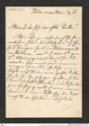 Nachlass Franz Steindachner, Brief von Ignaz Campi an Franz Steindachner (02.06.1908), Inv.Nr. 74.01, Seite 1